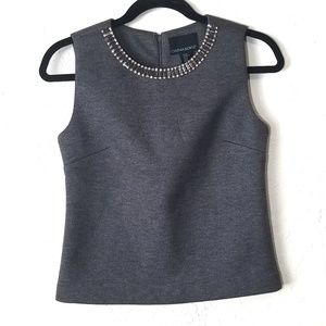 Cynthia Rowley Embellished Tank